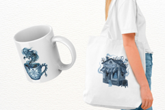 Haunted Coffee Club Clipart Product Image 3