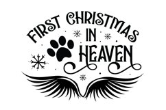 Christmas Pet Memorial SVG Bundle, Pet Christmas SVG Bundle Product Image 4
