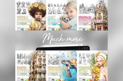 50 Procreate Totem Animals Stamp Brushes Product Image 9