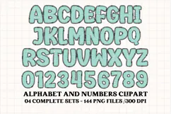 Boho tribal Alphabet png clipart, boho letters doodle Product Image 3