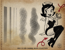 Procreate Engraving Brush Kit: 360 brushes Product Image 8