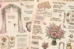 Summer Wedding Junk Journal Pages Product Image 4