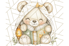 Bookish Animals PNG Clipart with Cozy Reading Elements Product Image 5