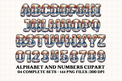 Day of The Dead PNG Alphabet, day of the dead letters doodle Product Image 3
