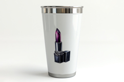 Gothic Lipstick Spiderweb Black Halloween PNG Product Image 3