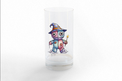 Wizard Hat Stitched Doll Magic Wand Voodoo PNG Halloween Product Image 3