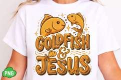 Goldfish &amp; Jesus Christian PNG Product Image 2