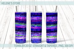 Tumbler Sublimation Bundle | 20oz Skinny Tumbler Wrap Design Product Image 8