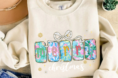 Tropical Merry Christmas Sublimation, Christmas Png Product Image 4