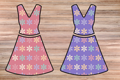 Pastel Daisy Delight Colorful Floral Seamless PNG Pattern Product Image 6