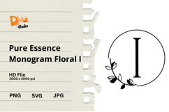 Pure Essence Monogram Floral Product Image 1
