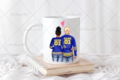 Hockey Family clipart: &quot;HOCKEY CLIPART&quot; Hockey jerseys PNG Product Image 3