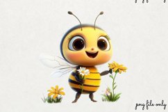 Spring Bees Clipart PNG Product Image 1