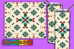 Christmas Spirit Watercolor Tumbler Wrap Product Image 1