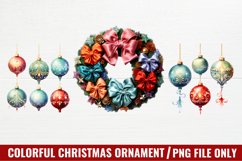 Colorful Christmas Collection Clipart Product Image 1