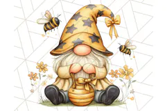 Summer Garden Gnomes Clipart PNG, Summer Country Gnomes Png Product Image 5