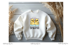 Cute Duck Couple PNG Product Image 4