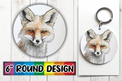 Round Ornament Sublimation Bliss Product Image 1