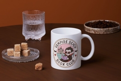Vampire Beach Book Club Clipart Halloween PNG Bundle Product Image 8