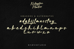 Nelagone Marker Casual Marker Font Product Image 8