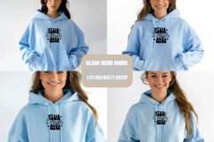 Gildan 18500 Hoodie Mockups, G185 Hoodie Sleeve Mockup Product Image 1