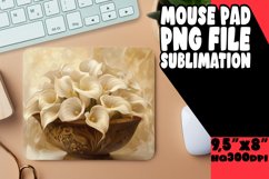 Floral Delight Sublimation Mouse Pad Designs Spring PNG Product Image 1