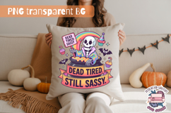 Halloween Skeleton Clipart Bundle Sublimation 50 PNG Product Image 9
