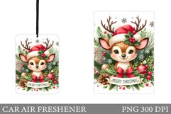 Cute Deer Car Air Freshener. Christmas Car Air Freshener Product Image 1