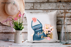 Lash Tech Apron Sublimation PNG Beauty Tools Glam Design Product Image 9