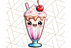 Sweet Treat Face PNG Clipart, Cute Kawaii Dessert Art Png Product Image 5
