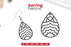 Earring LaserCut - Lasercut File Product Image 1