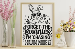 Forget The Bunnies I’m Chasing Hunnies Svg, Easter Bunny Svg Product Image 10