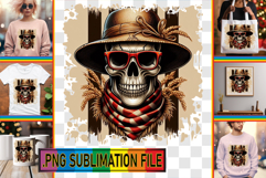 Whimsical TOTE BAG Art Ideas, Skull Product Image 1