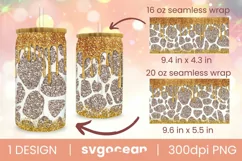 Glitter Libbey Wrap PNG | PNG | 16 Oz | 20 Oz Libbey Glass Product Image 2