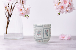 Pastel Folk Floral Seamless Pattern, Cottagecore Pattern Product Image 9