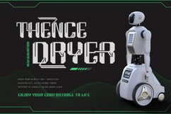 BREKGU | Futuristic Font Product Image 9