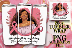 PRESENT OF LAUGHTER 20oz TUMBLER WRAP, Cancer Product Image 1