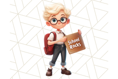 Boy Teacher Clipart PNG, Cute Male Teacher Illustration Product Image 5
