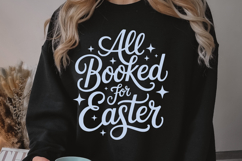 All Booked For Easter Book Lover PNG and SVG 10 Colors Product Image 3