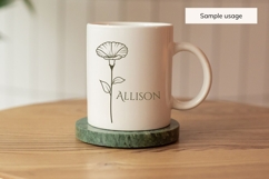Birth Month Flower SVG | 24 Floral Designs Product Image 7
