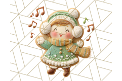 Christmas Cookies Clipart PNG Festive Treats Product Image 5