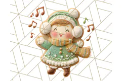 Christmas Cookies Clipart PNG Festive Treats Product Image 5