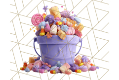 Realistic Halloween Cake Clipart PNG, Spooky Desserts Product Image 5