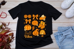 Fall vibes png design for T-shirts Product Image 6