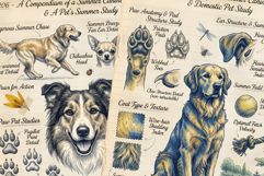 Summer Dogs Daily Junk Journal Pages Product Image 4