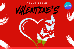 Heart Canva Frame Love Heart Valentine Shape Photo Frame_9 Product Image 1