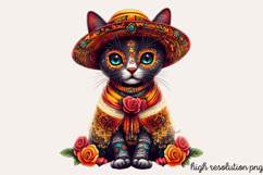 Da de Los Muertos Animals PNG Product Image 1