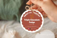 Bakery Label Sticker Template Editable Canva Template for Ho Product Image 4