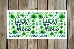 St. Patrick's day vibes | 4 green Mug sublimation designs P2 Product Image 5
