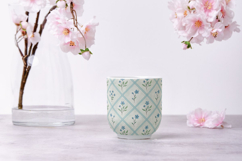 Cottagecore Seamless Digital Paper Pack, Blue Floral Vintage Product Image 9